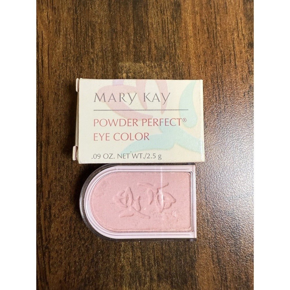 Mary Kay Powder Perfect Eye Color Whisper Pink #5950 New In Box Rare Vintage